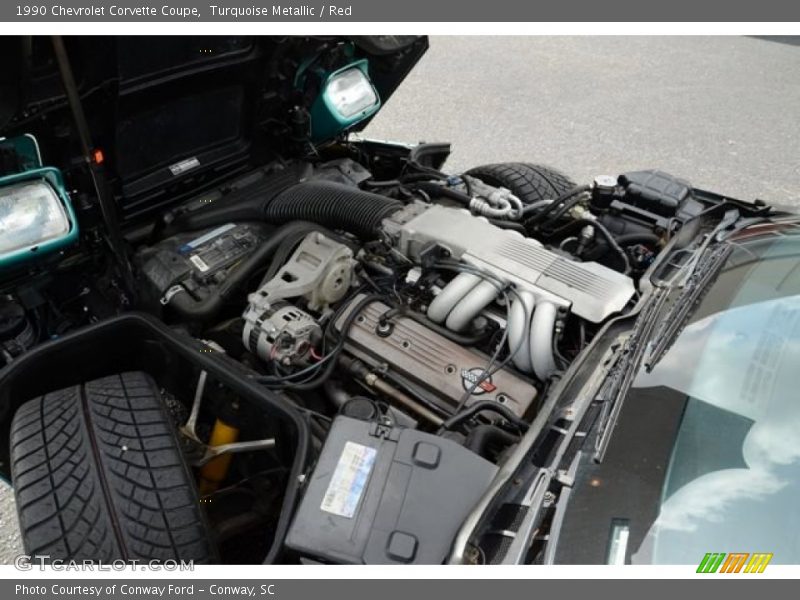  1990 Corvette Coupe Engine - 5.7 Liter OHV 16-Valve V8