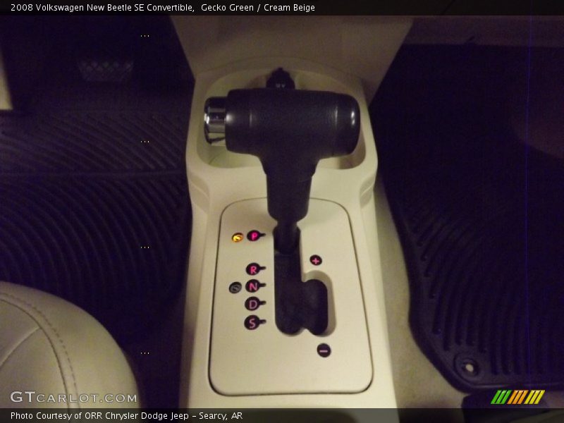 Gecko Green / Cream Beige 2008 Volkswagen New Beetle SE Convertible