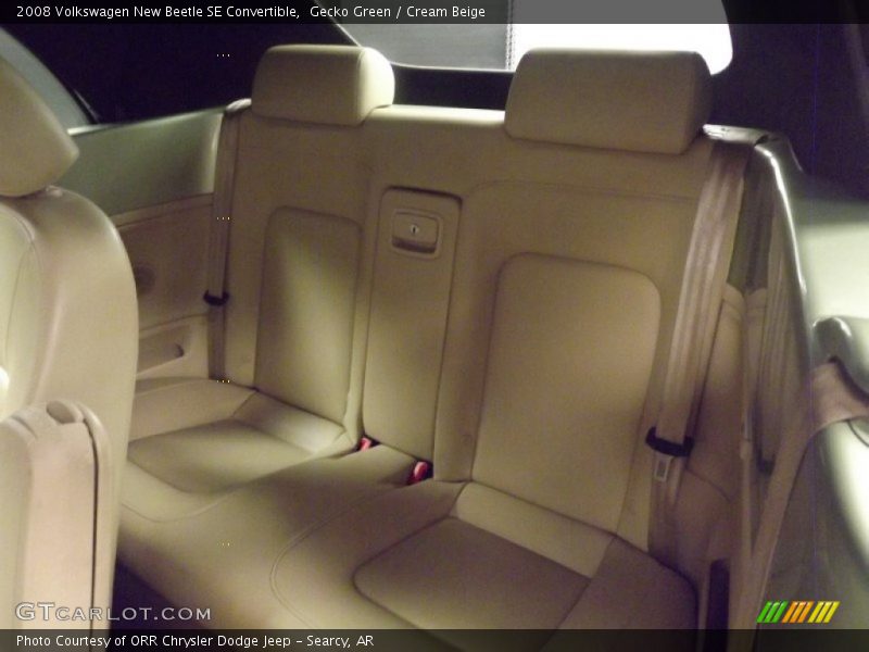 Gecko Green / Cream Beige 2008 Volkswagen New Beetle SE Convertible