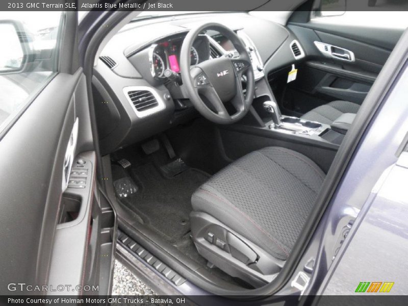 Atlantis Blue Metallic / Jet Black 2013 GMC Terrain SLE