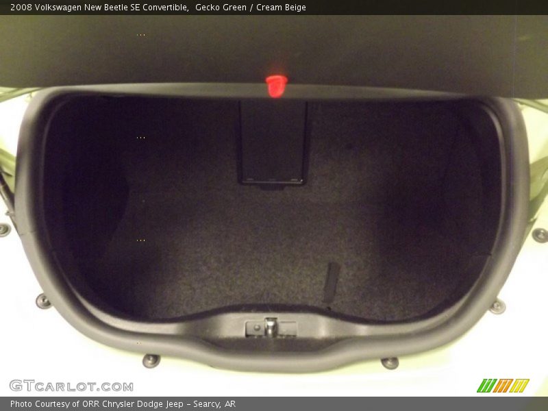 Gecko Green / Cream Beige 2008 Volkswagen New Beetle SE Convertible