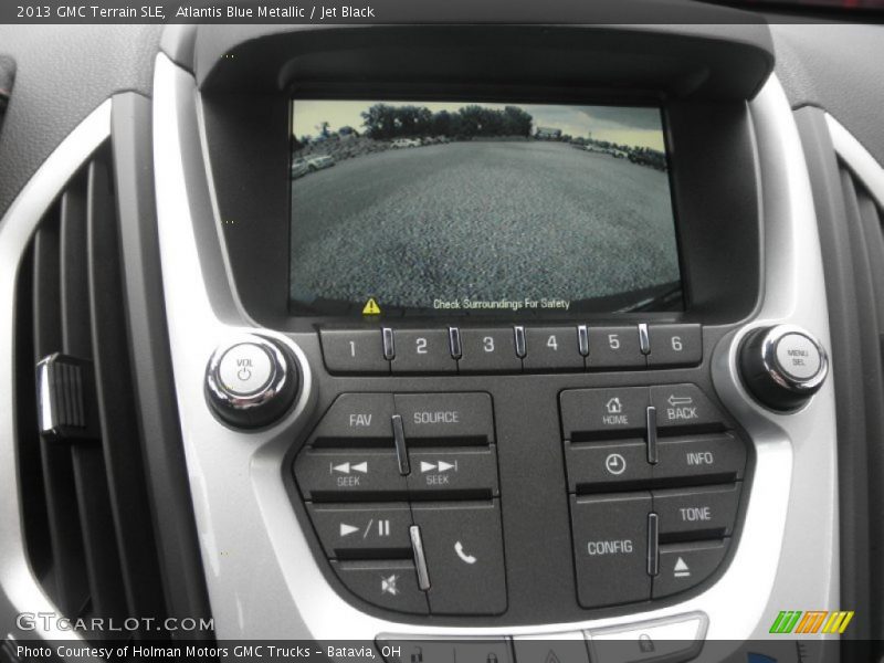 Atlantis Blue Metallic / Jet Black 2013 GMC Terrain SLE