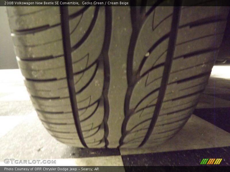 Gecko Green / Cream Beige 2008 Volkswagen New Beetle SE Convertible