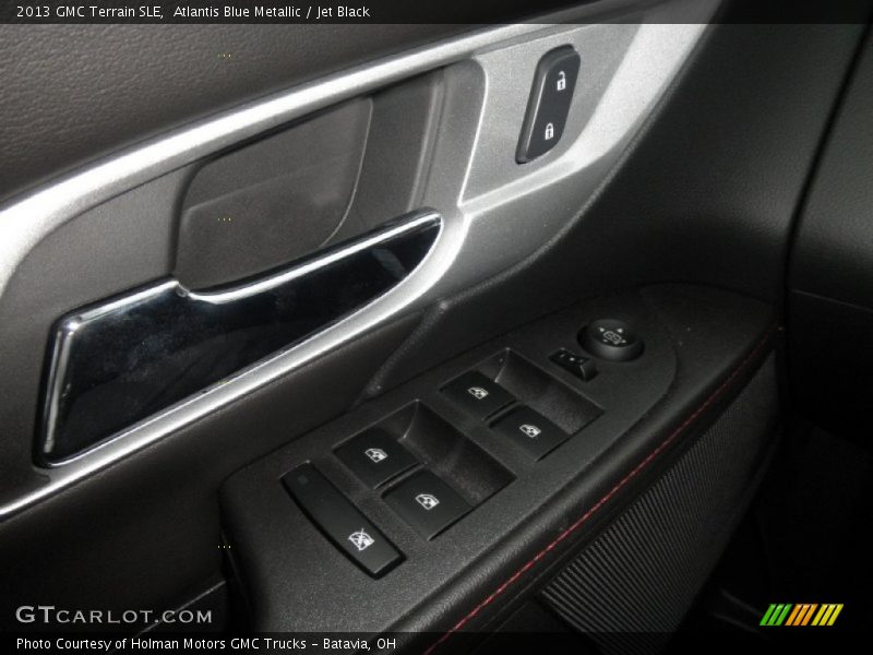 Atlantis Blue Metallic / Jet Black 2013 GMC Terrain SLE