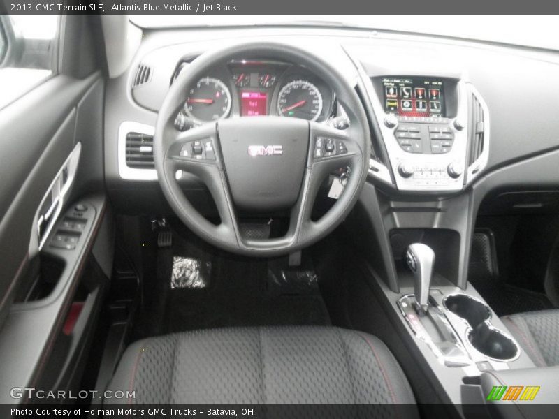 Atlantis Blue Metallic / Jet Black 2013 GMC Terrain SLE