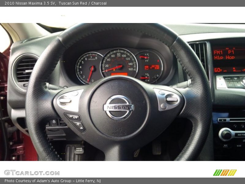 Tuscan Sun Red / Charcoal 2010 Nissan Maxima 3.5 SV