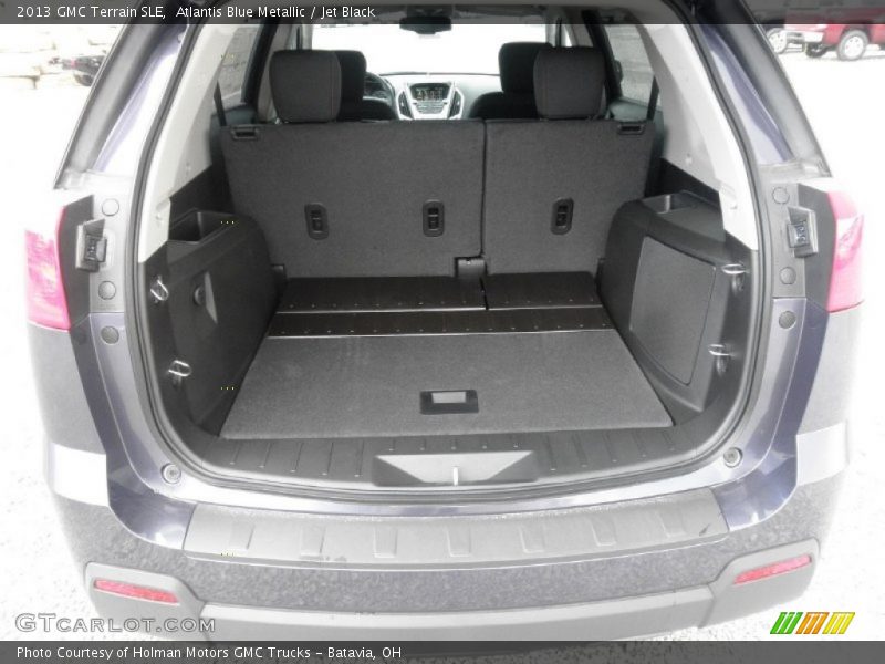 Atlantis Blue Metallic / Jet Black 2013 GMC Terrain SLE