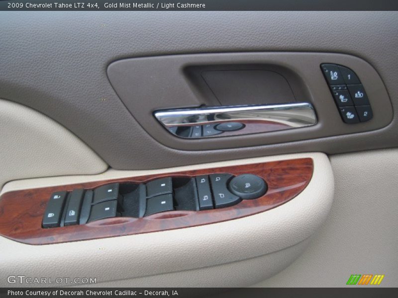 Gold Mist Metallic / Light Cashmere 2009 Chevrolet Tahoe LTZ 4x4