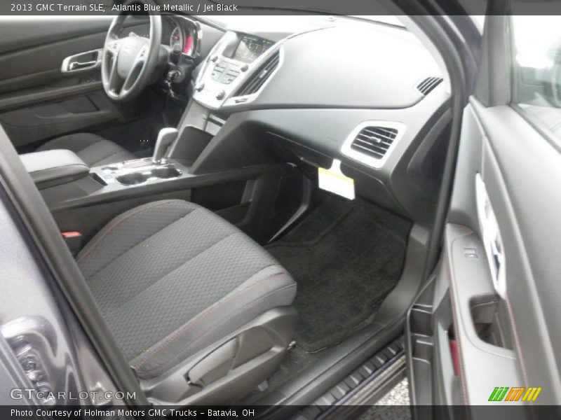 Atlantis Blue Metallic / Jet Black 2013 GMC Terrain SLE