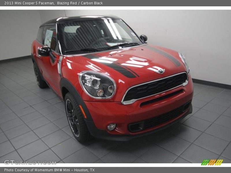 Blazing Red / Carbon Black 2013 Mini Cooper S Paceman
