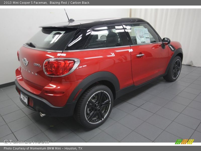 Blazing Red / Carbon Black 2013 Mini Cooper S Paceman