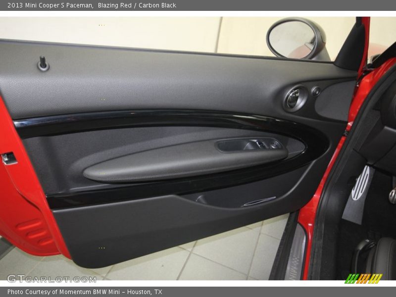Blazing Red / Carbon Black 2013 Mini Cooper S Paceman