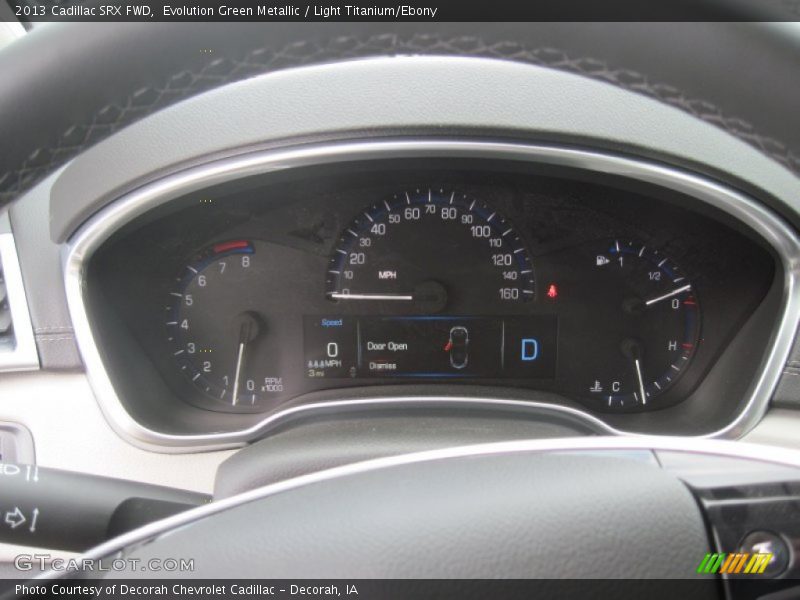 Evolution Green Metallic / Light Titanium/Ebony 2013 Cadillac SRX FWD