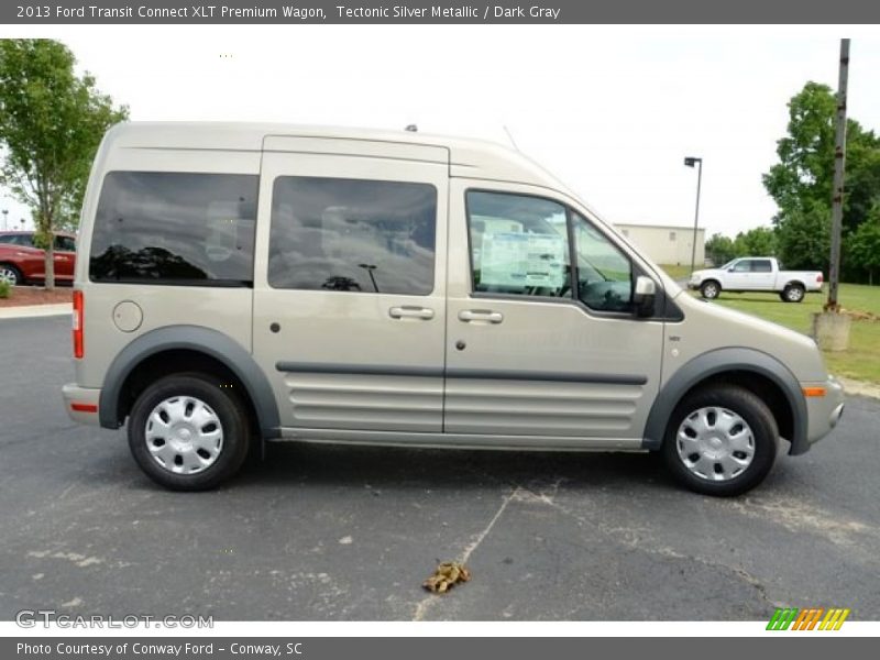  2013 Transit Connect XLT Premium Wagon Tectonic Silver Metallic