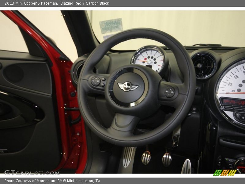 Blazing Red / Carbon Black 2013 Mini Cooper S Paceman