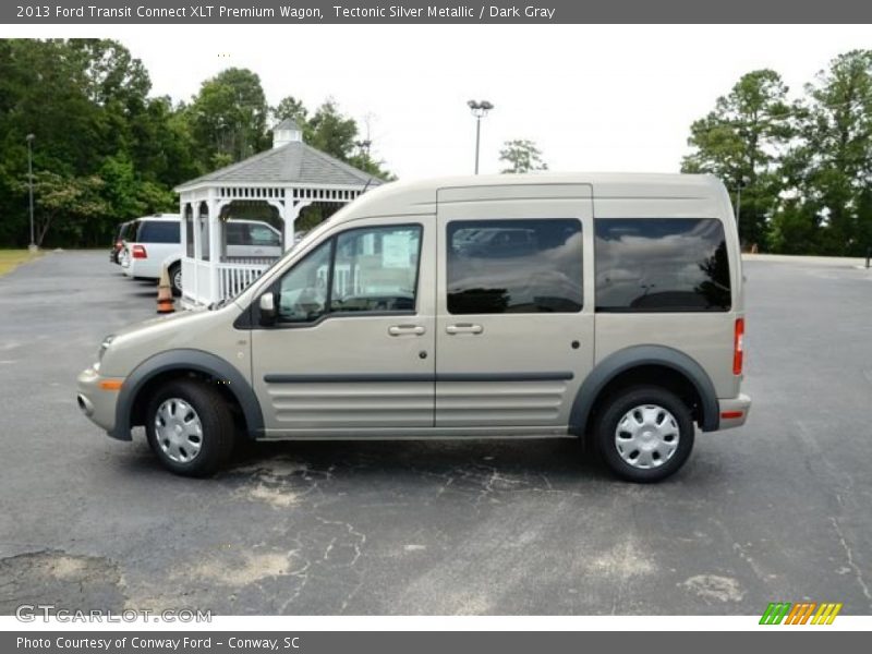  2013 Transit Connect XLT Premium Wagon Tectonic Silver Metallic