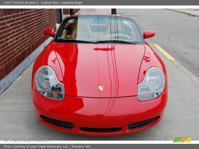 Guards Red / Savanna Beige 2002 Porsche Boxster S