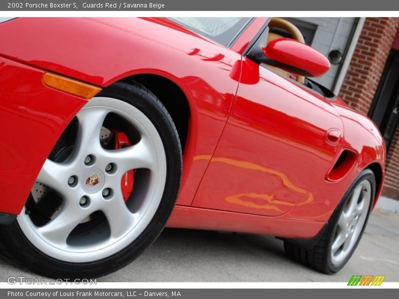 Guards Red / Savanna Beige 2002 Porsche Boxster S