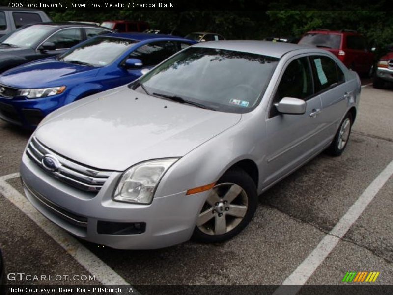 Silver Frost Metallic / Charcoal Black 2006 Ford Fusion SE