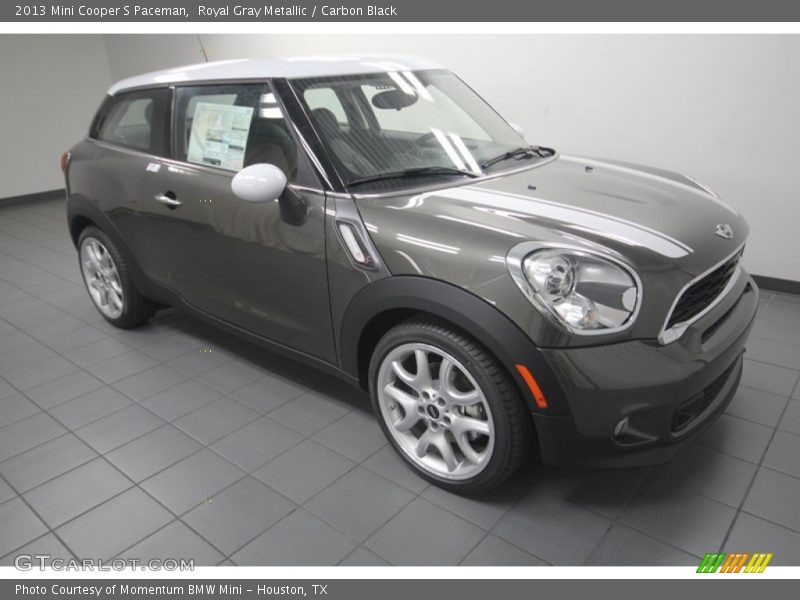 Royal Gray Metallic / Carbon Black 2013 Mini Cooper S Paceman