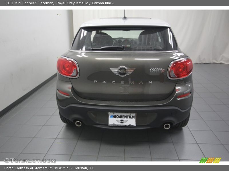 Royal Gray Metallic / Carbon Black 2013 Mini Cooper S Paceman