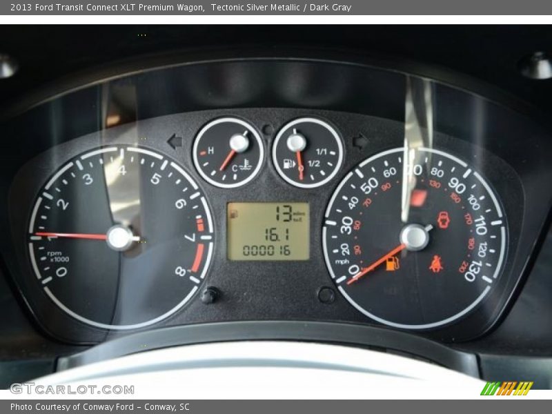  2013 Transit Connect XLT Premium Wagon XLT Premium Wagon Gauges