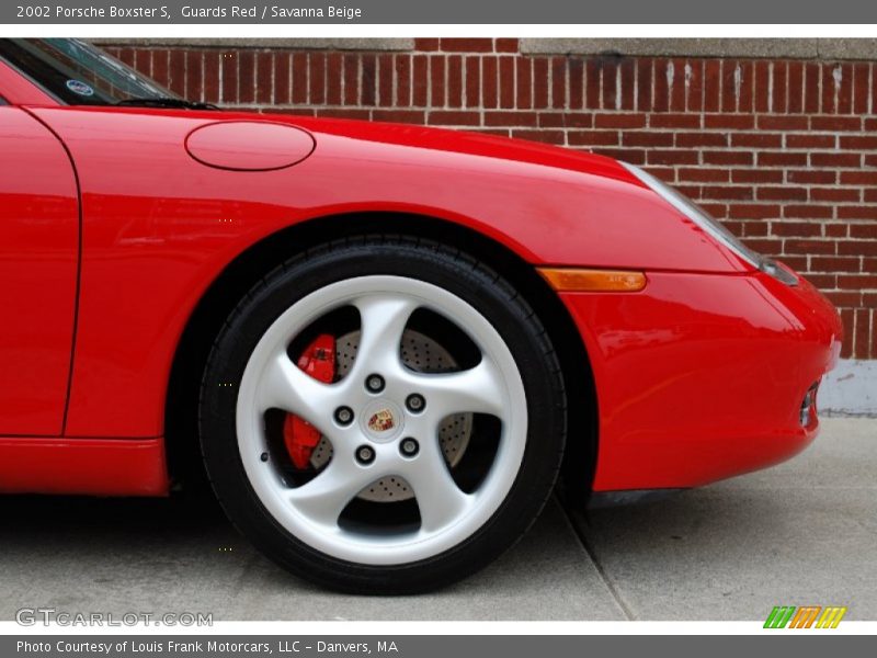 Guards Red / Savanna Beige 2002 Porsche Boxster S