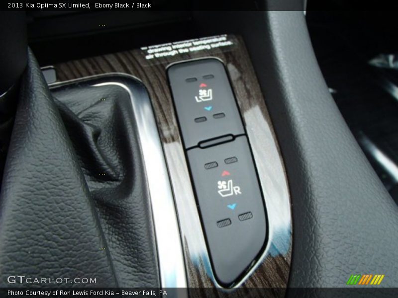 Ebony Black / Black 2013 Kia Optima SX Limited