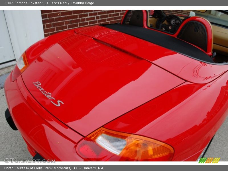 Guards Red / Savanna Beige 2002 Porsche Boxster S