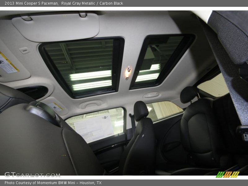 Royal Gray Metallic / Carbon Black 2013 Mini Cooper S Paceman