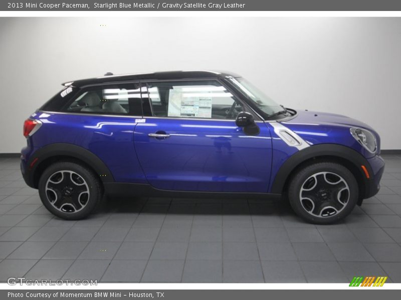 Starlight Blue Metallic / Gravity Satellite Gray Leather 2013 Mini Cooper Paceman