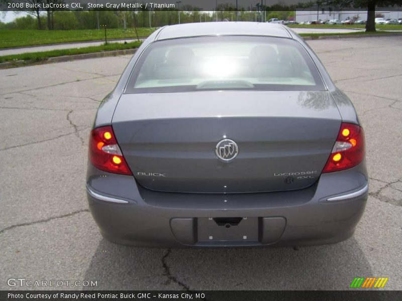Stone Gray Metallic / Titanium 2008 Buick LaCrosse CXL
