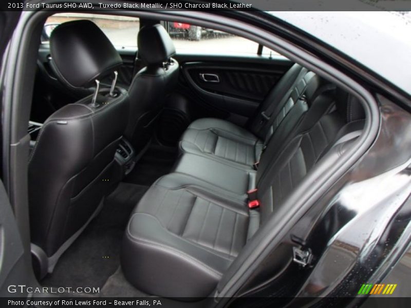 Rear Seat of 2013 Taurus SHO AWD