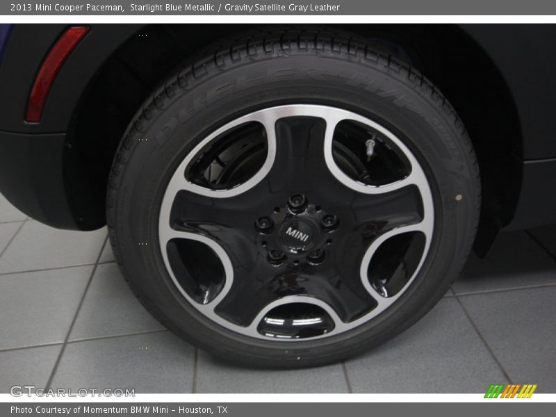 Starlight Blue Metallic / Gravity Satellite Gray Leather 2013 Mini Cooper Paceman