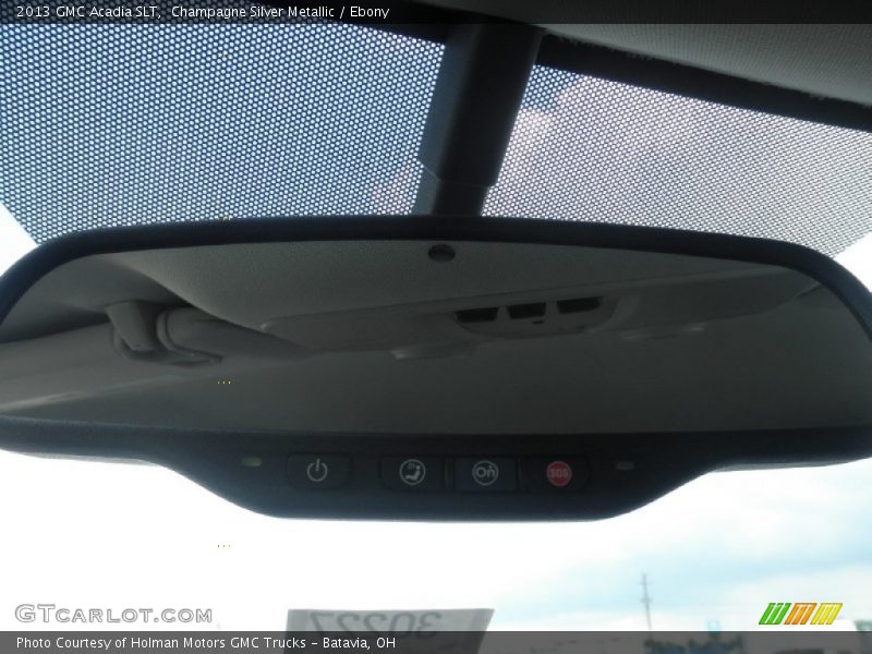 Champagne Silver Metallic / Ebony 2013 GMC Acadia SLT