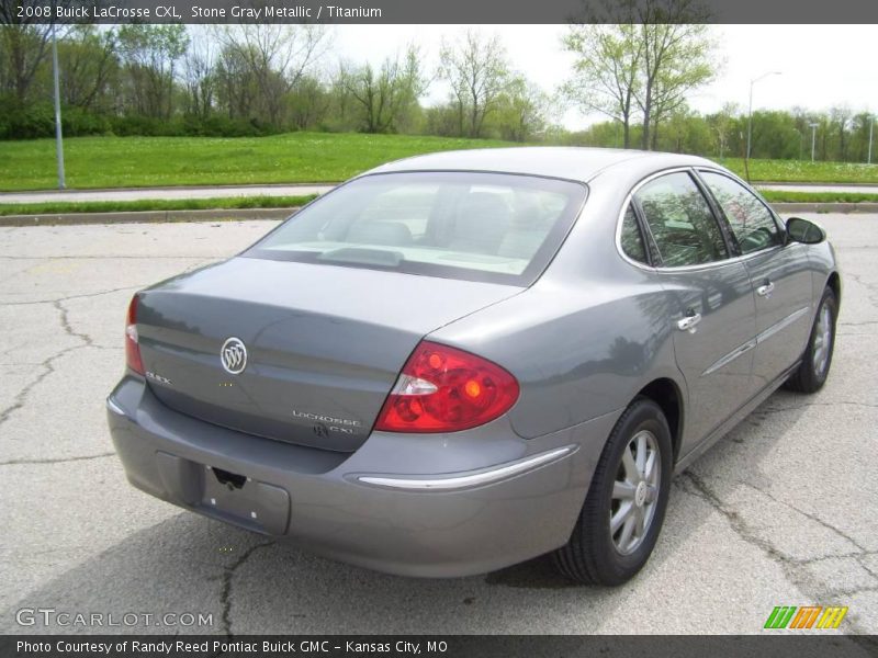 Stone Gray Metallic / Titanium 2008 Buick LaCrosse CXL