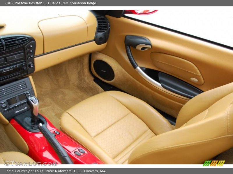 Guards Red / Savanna Beige 2002 Porsche Boxster S