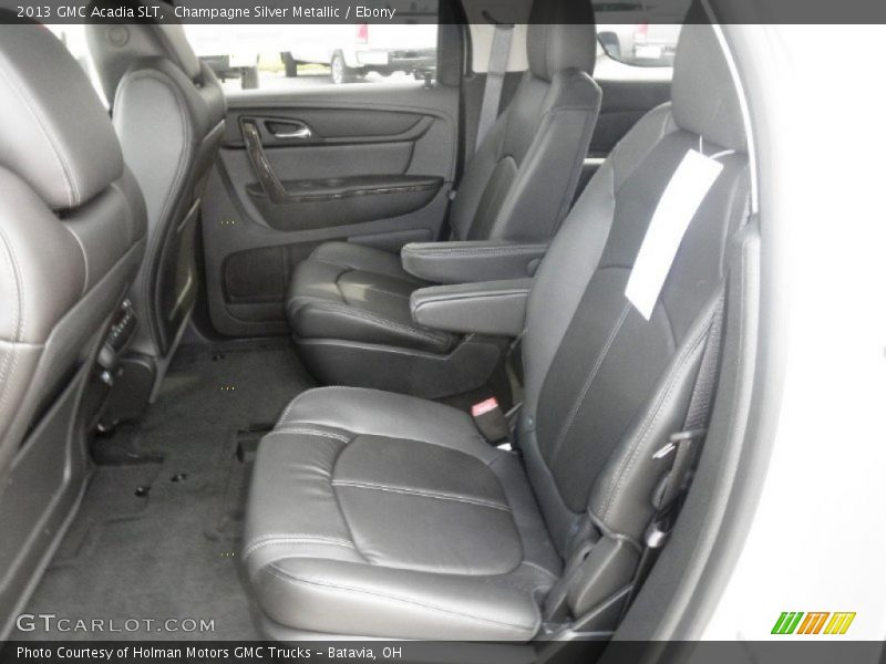 Champagne Silver Metallic / Ebony 2013 GMC Acadia SLT