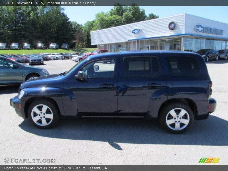 Imperial Blue Metallic / Ebony 2011 Chevrolet HHR LS