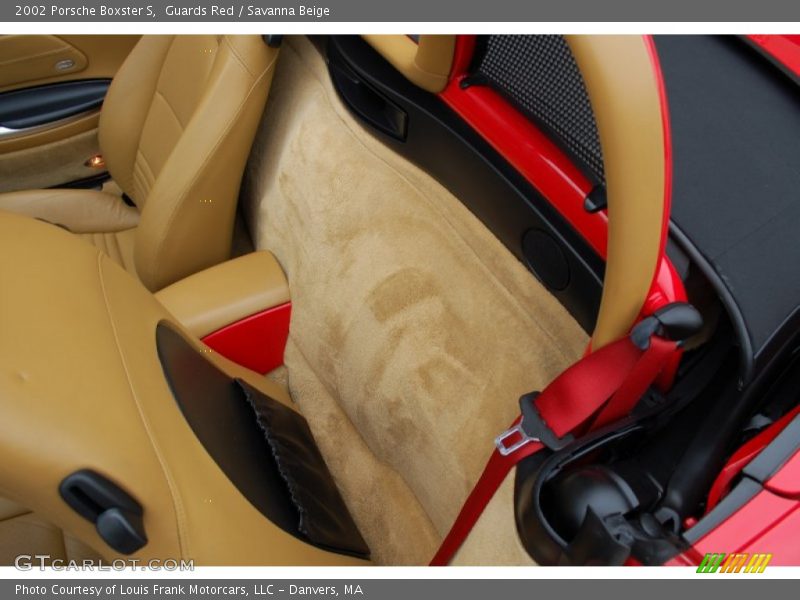 Guards Red / Savanna Beige 2002 Porsche Boxster S