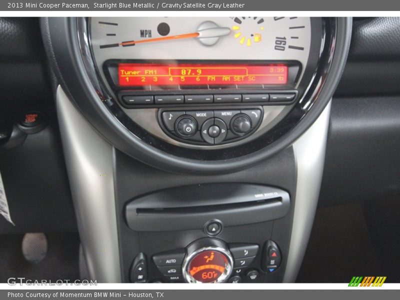 Starlight Blue Metallic / Gravity Satellite Gray Leather 2013 Mini Cooper Paceman