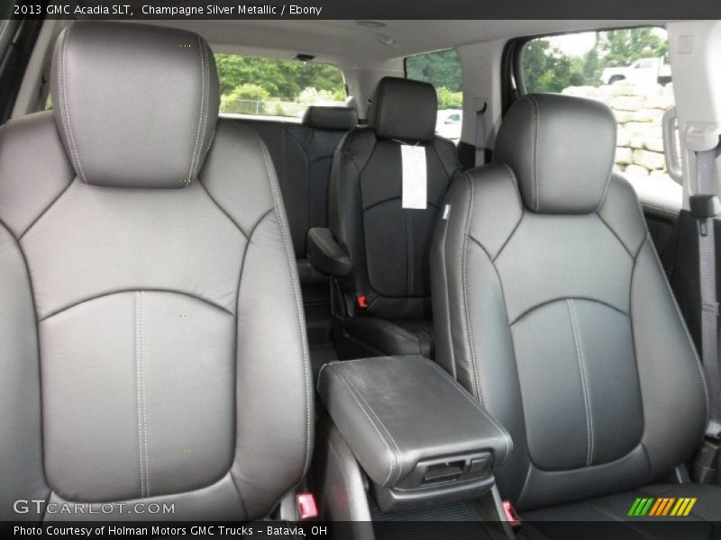 Champagne Silver Metallic / Ebony 2013 GMC Acadia SLT