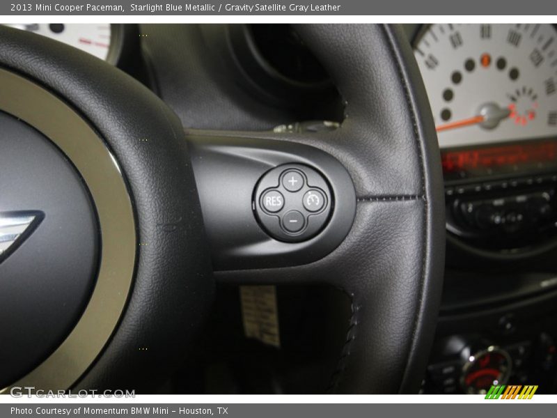 Starlight Blue Metallic / Gravity Satellite Gray Leather 2013 Mini Cooper Paceman