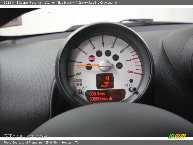Starlight Blue Metallic / Gravity Satellite Gray Leather 2013 Mini Cooper Paceman