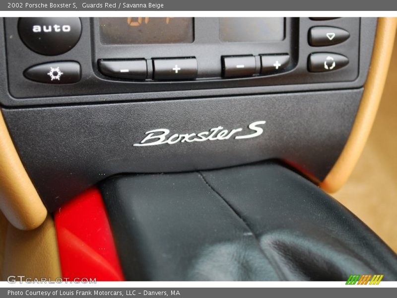Guards Red / Savanna Beige 2002 Porsche Boxster S