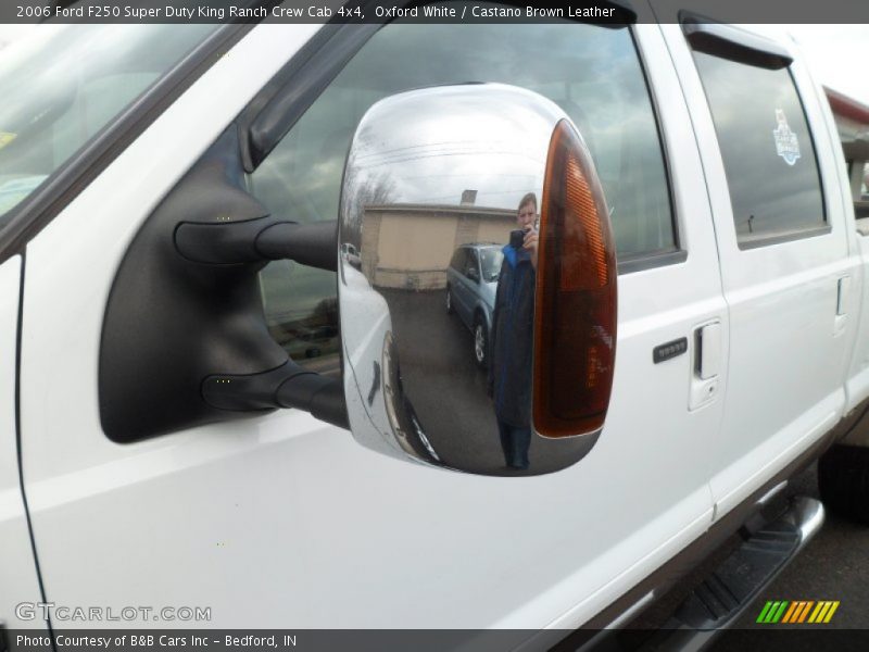 Oxford White / Castano Brown Leather 2006 Ford F250 Super Duty King Ranch Crew Cab 4x4