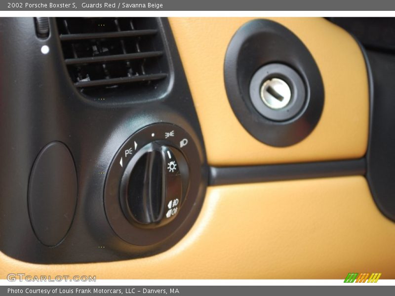 Guards Red / Savanna Beige 2002 Porsche Boxster S