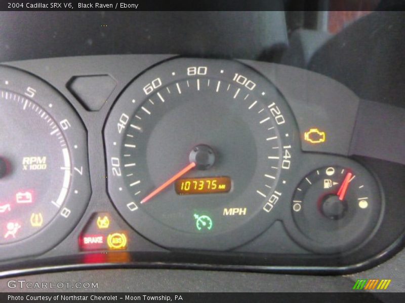 Black Raven / Ebony 2004 Cadillac SRX V6