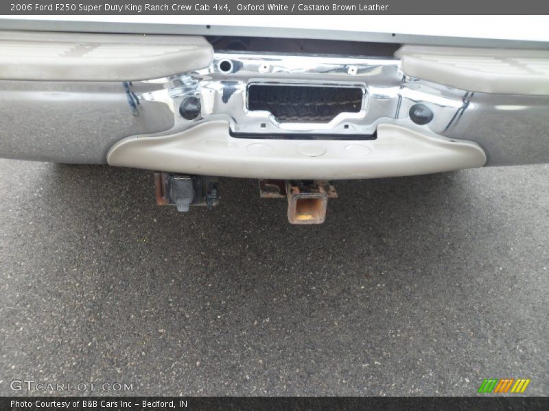 Oxford White / Castano Brown Leather 2006 Ford F250 Super Duty King Ranch Crew Cab 4x4