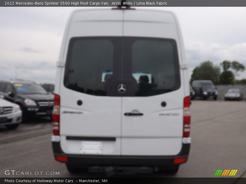 Arctic White / Lima Black Fabric 2012 Mercedes-Benz Sprinter 3500 High Roof Cargo Van